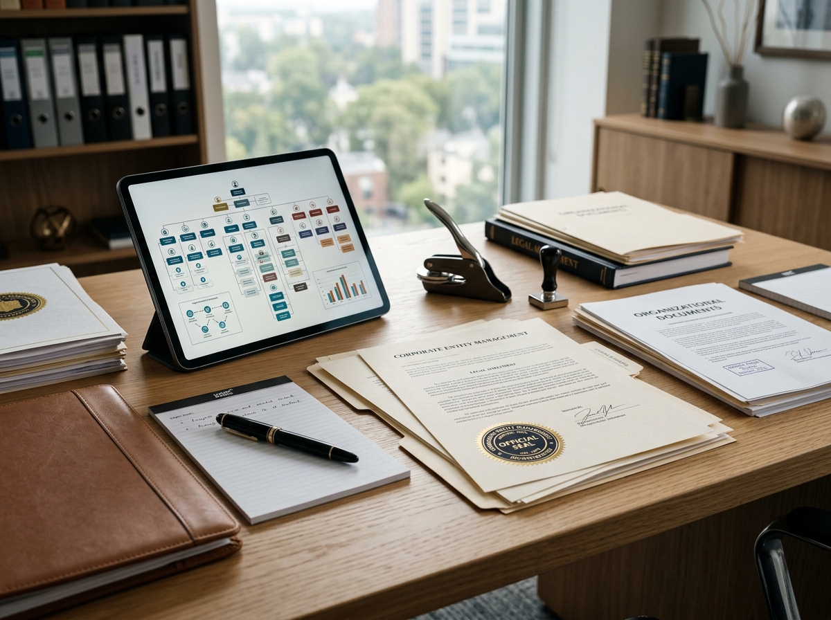 Corporate compliance documentation, official records, and executive management overview at Waxbill Shayna Inc